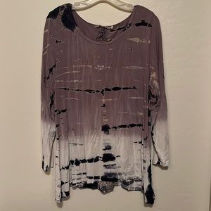 Tie Dyed Soft Surroundings Shirt